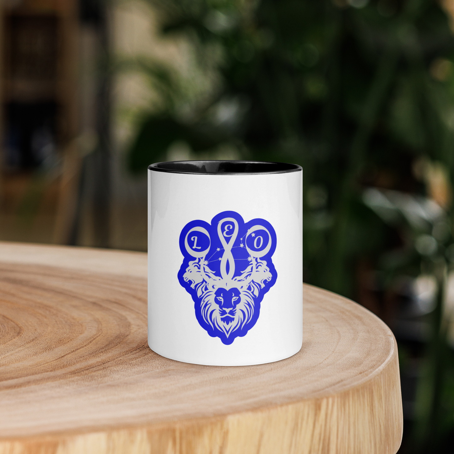 Blue Lion Leo Mug