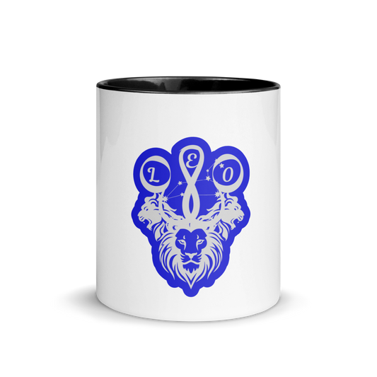 Blue Lion Leo Mug